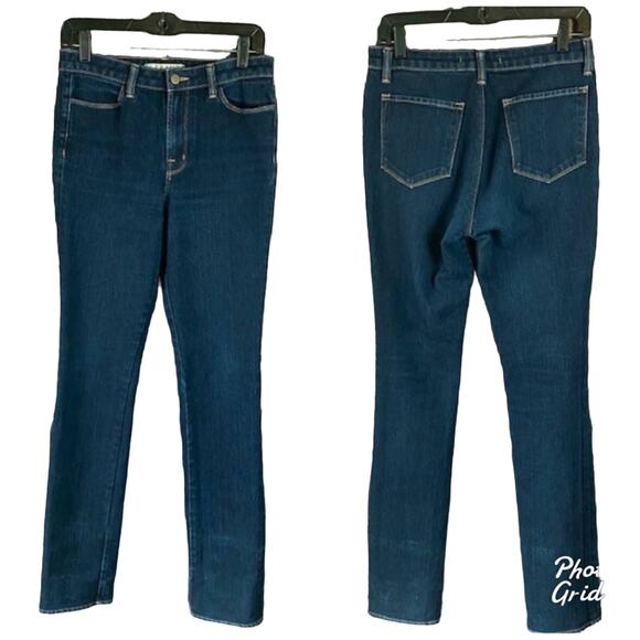 J Brand Women's Bardot Indigo Dark Wash Straight Skinny Leg Jeans Size 6 - Picture 1 of 8